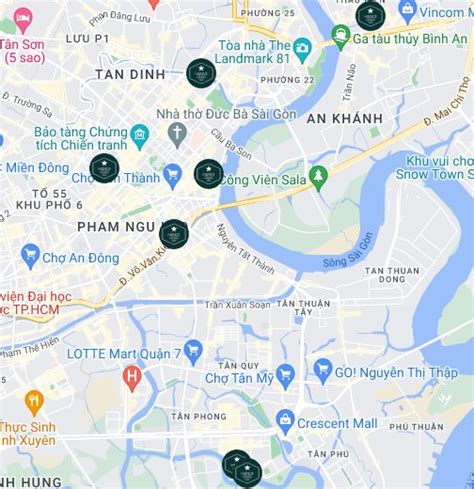 saigon map districts|google maps vietnam.